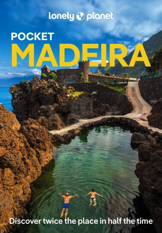 Madera / Madeira. Przewodnik Pocket z mapą wyspy wydawnictwa Lonely Planet. Okładka