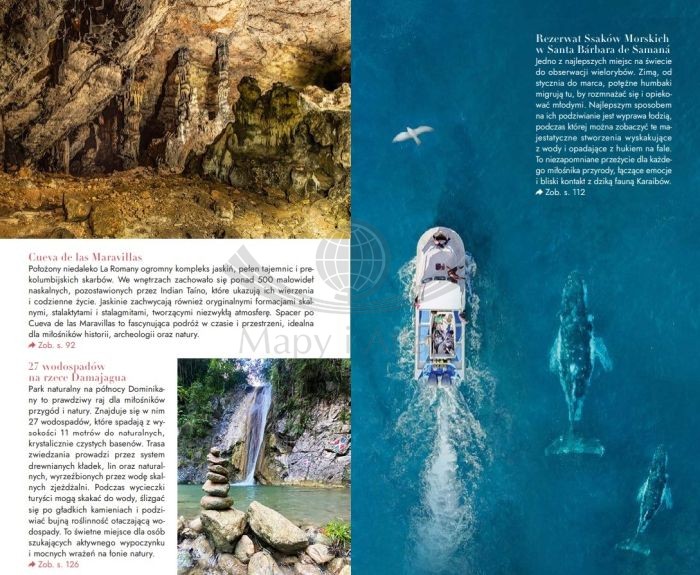 Dominikana. Przewodnik travelbook wydawnictwa Bezdroża. Przykładowe strony 1