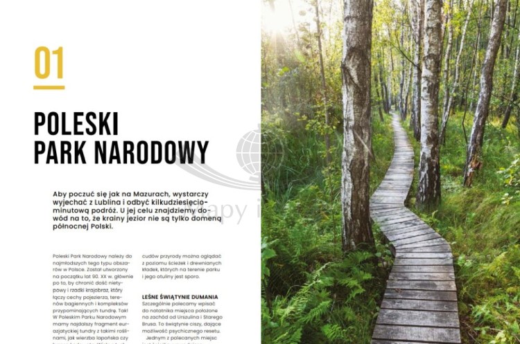 Polska. 70 pomysłów na niezapomniany weekend. Przewodnik wydawnictwa Bezdroża. Przykładowe strony 1