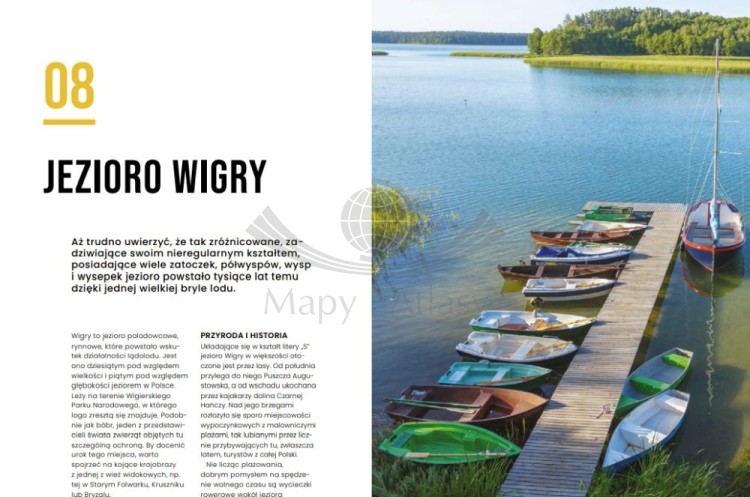 Polska. 70 pomysłów na niezapomniany weekend. Przewodnik wydawnictwa Bezdroża. Przykładowe strony 3