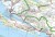 Chorwackie wybrzeże 1:200 000. Chorwacja. Istria, Kvarner, Dalmacja. Mapa samochodowo-turystyczna wydawnictwa Freytag & Berndt. Fragment