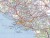 Włochy. Mapa samochodowa 735 wydawnictwa Michelin. Fragment