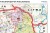 Województwo podlaskie 1:155 000. Mapa ścienna administracyjna. Drewniane półwałki. Fragment 1