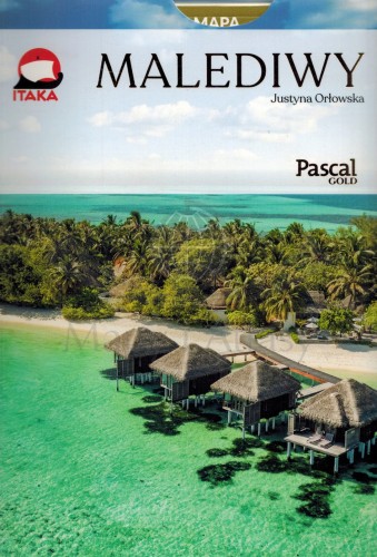 Malediwy. Przewodnik z mapą. Złota Seria wydawnictwa Pascal GOLD. Okładka