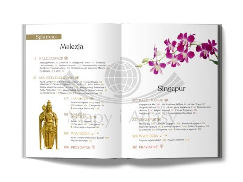 Malezja i Singapur. Przewodnik z mapą. Złota Seria wydawnictwa Pascal. Spis treści