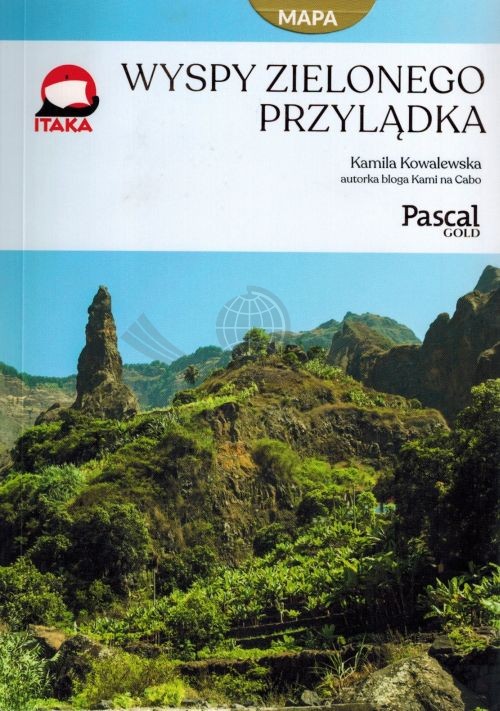 Wyspy Zielonego Przylądka. Przewodnik. Złota Seria wydawnictwa Pascal. Okładka