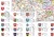 Województwo wielkopolskie 1:265 000. Mapa ścienna administracyjna. Drewniane półwałki. Fragment 1