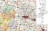 Województwo wielkopolskie 1:265 000. Mapa ścienna administracyjna. Drewniane półwałki. Fragment 2