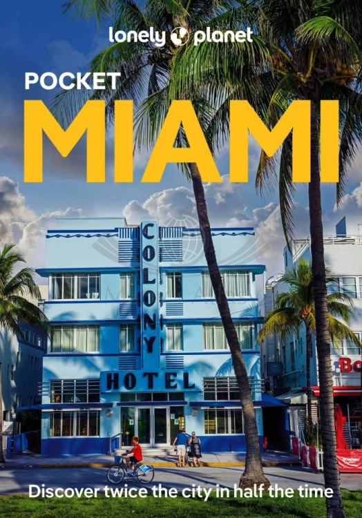 Miami. Przewodnik Pocket z mapą wydawnictwa Lonely Planet. Okładka