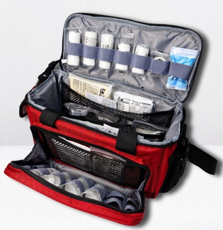 Torba medyczna TRM-38 + wyposażenie DIN 13164