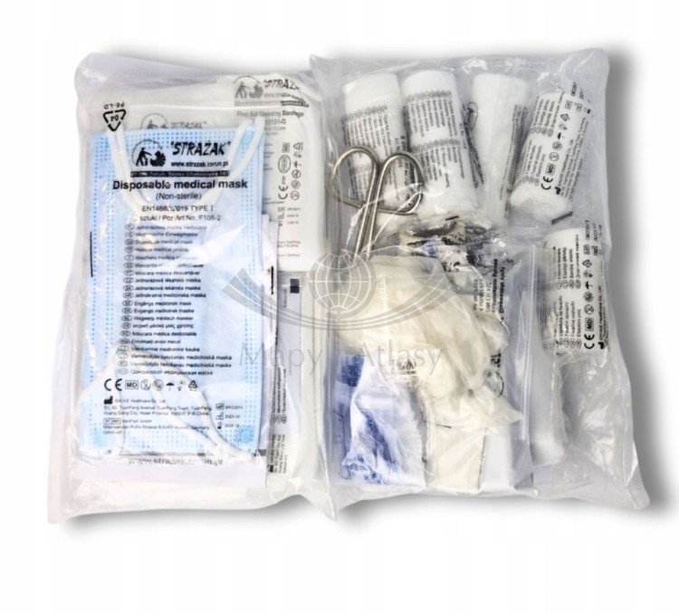 Torba medyczna TRM-38 + wyposażenie DIN 13164