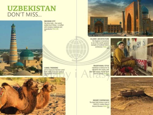 Uzbekistan. Przewodnik turystyczny wydawnictwa Bradt Guides. Przykładowe strony 1