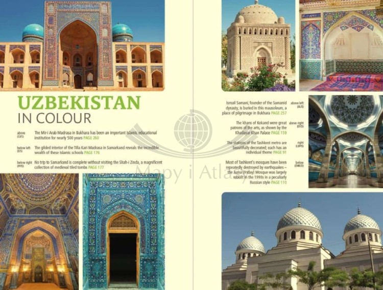 Uzbekistan. Przewodnik turystyczny wydawnictwa Bradt Guides. Przykładowe strony 2