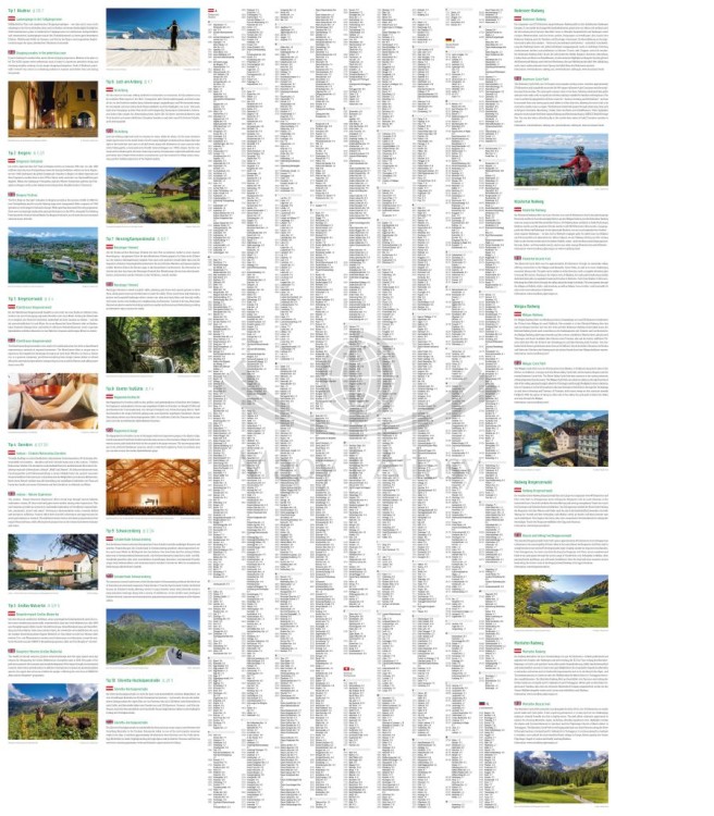 Vorarlberg 1:100 000. Mapa samochodowo-turystyczna wydawnictwa Freytag & Berndt. Strona druga