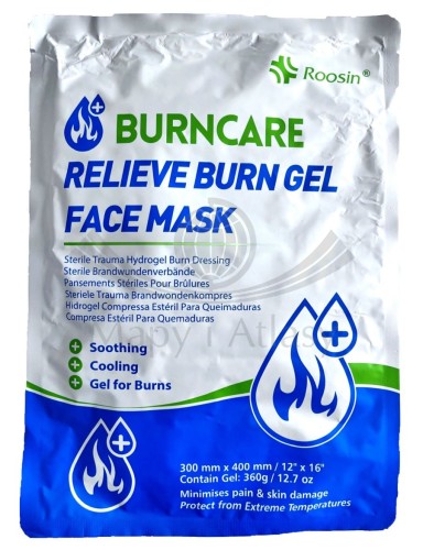 Opatrunek hydrożelowy na oparzenia 30x40 cm BurnCare