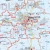 Polska 1:700 000. Mapa administracyjno-drogowa. Kody pocztowe. Wersja do wpinania. Fragment 2