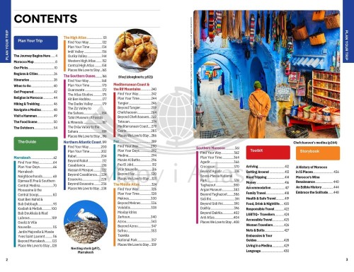 Maroko / Morocco. Przewodnik wydawnictwa Lonely Planet. Spis treści