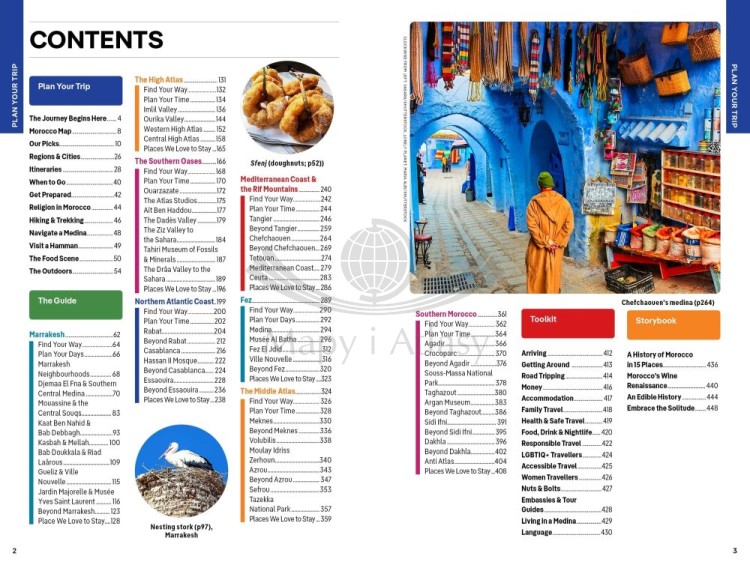 Maroko / Morocco. Przewodnik wydawnictwa Lonely Planet. Spis treści