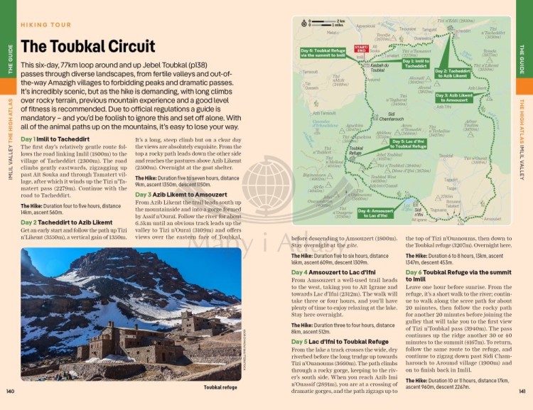 Maroko / Morocco. Przewodnik wydawnictwa Lonely Planet. Przykładowe strony 5