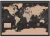 The World / Świat 1:21 200 000. Mapa polityczna do wpinania - wersja Black. Język angielski