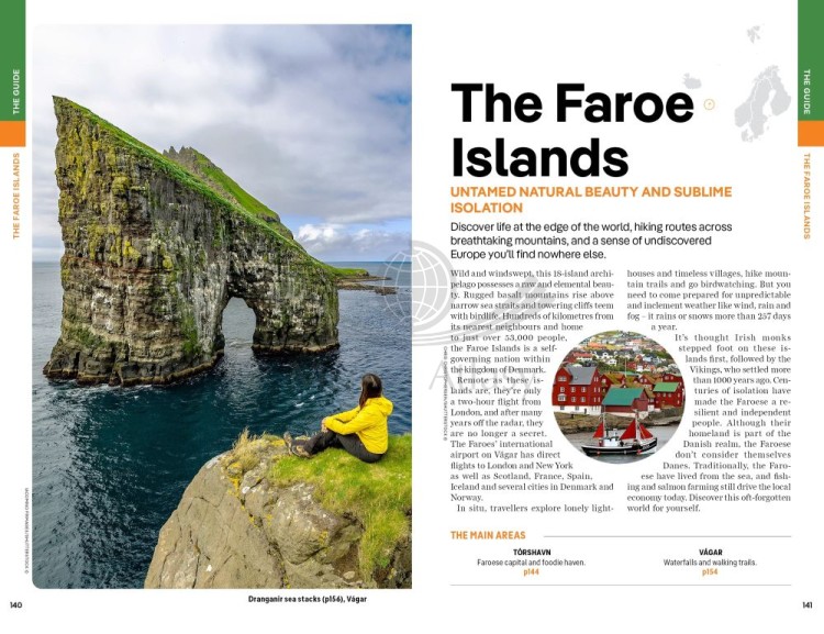 Skandynawia / Scandinavia. Przewodnik wydawnictwa Lonely Planet. Przykładowe strony 3