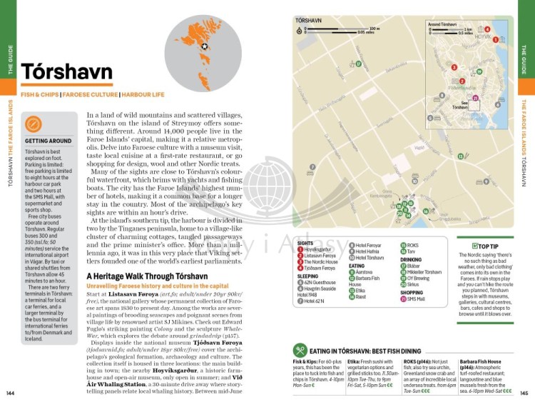 Skandynawia / Scandinavia. Przewodnik wydawnictwa Lonely Planet. Przykładowe strony 4