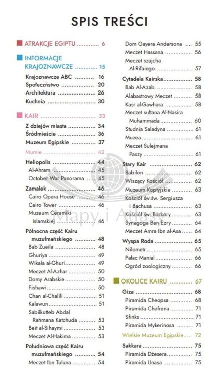 Egipt. Przewodnik travelbook wydawnictwa Bezdroża. Spis treści 1