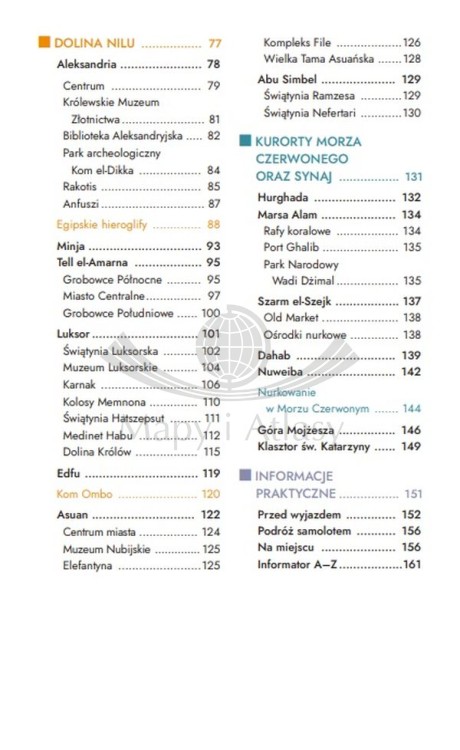 Egipt. Przewodnik travelbook wydawnictwa Bezdroża. Spis treści 2