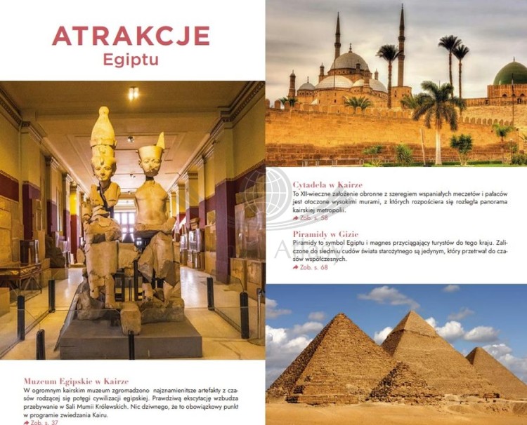 Egipt. Przewodnik travelbook wydawnictwa Bezdroża. Przykładowe strony 1