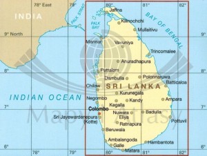 Sri Lanka 1:500 000. Wodoodporna mapa samochodowo-turystyczna wydawnictwa Reise Know-How. Zasięg