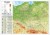 Polska 1:1 700 000. Laminowana, dwustronna podkładka / mapa planszowa. Fizyczna/administracyjna - strona fizyczna