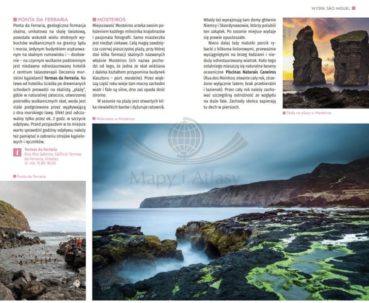 Azory. Przewodnik travelbook wydawnictwa Bezdroża. Przykładowe strony 5