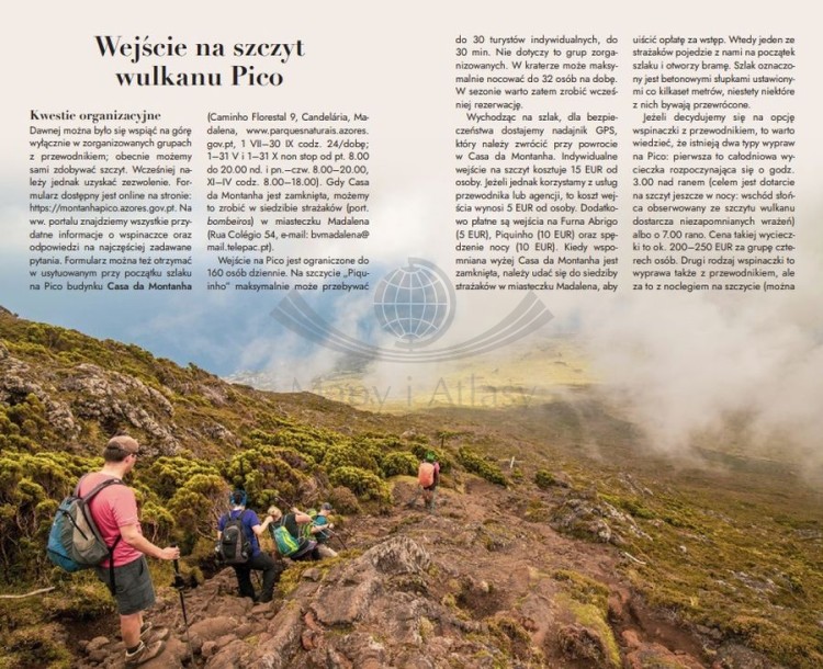 Azory. Przewodnik travelbook wydawnictwa Bezdroża. Przykładowe strony 6
