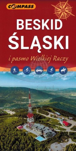Beskid Śląski i pasmo Wielkiej Raczy 1:50 000. Mapa turystyczna wydawnictwa Compass. Okładka