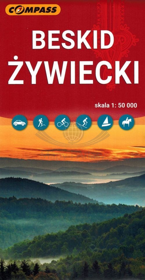 Beskid Żywiecki 1:50 000. Mapa turystyczna. Wyd. 2026. Compass
