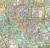 Kraków 1:26 000. Mapa / Plan miasta wydawnictwa Gauss. Fragment 1