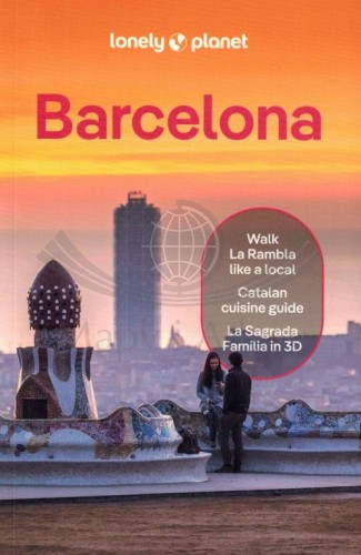 Barcelona. Przewodnik wydawnictwa Lonely Planet. Okładka