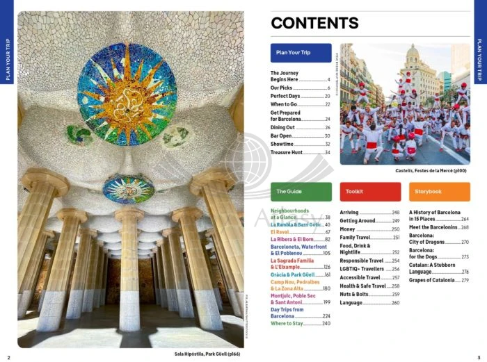 Barcelona. Przewodnik wydawnictwa Lonely Planet. Spis treści
