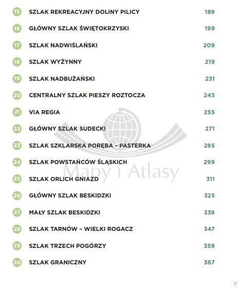 Szlaki Polski. 30 najpiękniejszych tras długodystansowych. Przewodnik. Autor: Łukasz Supergan. Spis treści 3