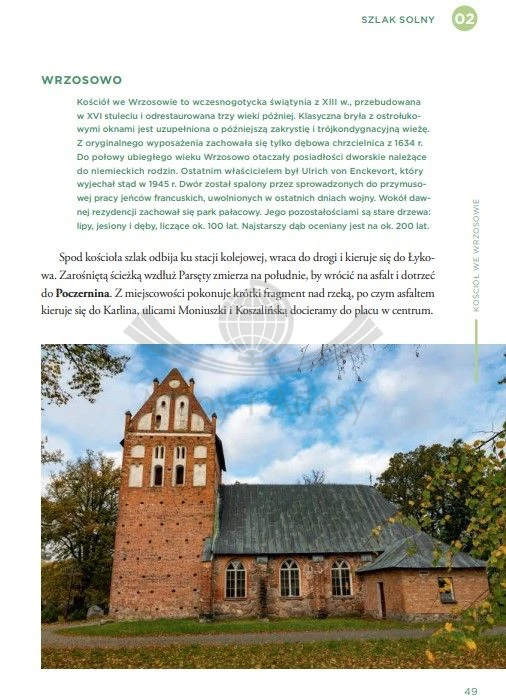 Szlaki Polski. 30 najpiękniejszych tras długodystansowych. Przewodnik. Autor: Łukasz Supergan. Przykładowa strona 2