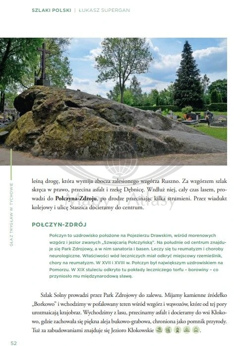 Szlaki Polski. 30 najpiękniejszych tras długodystansowych. Przewodnik. Autor: Łukasz Supergan. Przykładowa strona 4