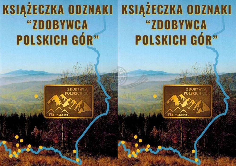 Książeczka odznaki "Zdobywca Polskich Gór" x 2. Zestaw