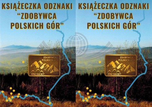 Książeczka odznaki "Zdobywca Polskich Gór" x 2. Zestaw