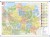 Polska 1:700 000. Dwustronna mapa ścienna. Administracyjna.