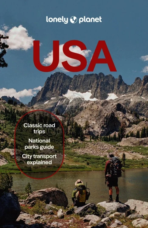 USA. Przewodnik wydawnictwa Lonely Planet. Okładka