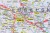 Polska 1:500 000. Mapa administracyjno-drogowa magnetyczna. Rama alu SLIM. Fragment 3