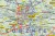 Polska 1:500 000. Mapa administracyjno-drogowa magnetyczna. Rama alu SLIM. Fragment 5