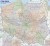 Polska 1:500 000. Mapa administracyjno-drogowa do wpinania. Rama alu SLIM