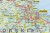 Polska 1:650 000. Mapa administracyjno-drogowa. Rama alu SLIM. Fragment 2