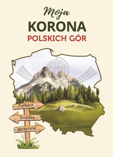 Książeczka "Moja Korona Polskich Gór". Okładka